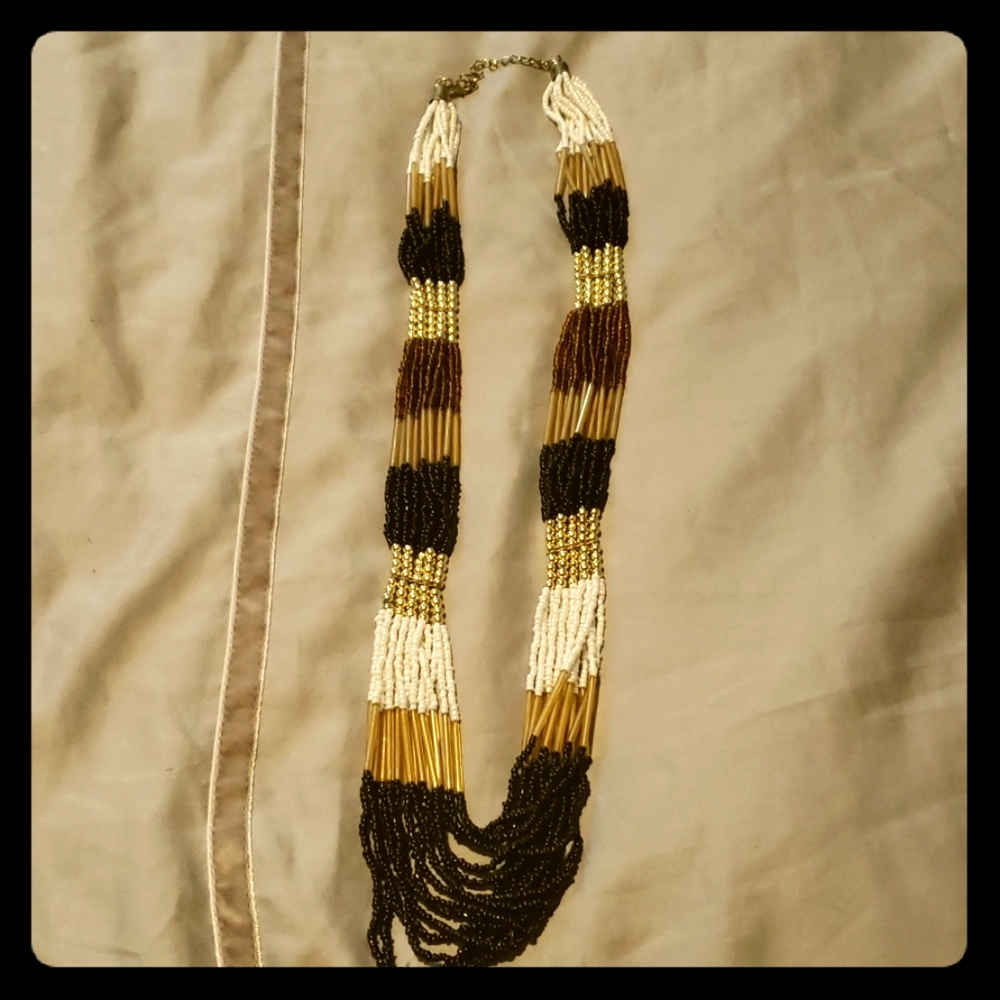Multi color/multi strand necklace